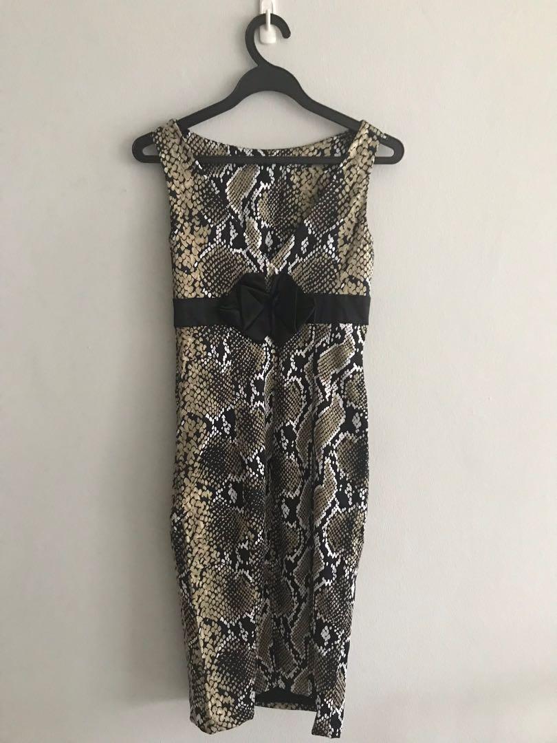 Next snakeskin dress outlet