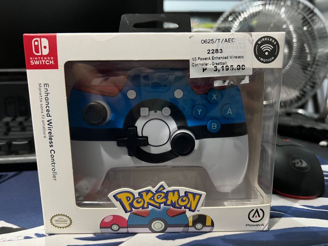Nintendo Switch Pokemon Pro Controller, Video Gaming, Gaming Accessories, Controllers on Carousell