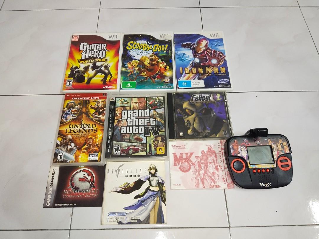 Nintendo Wii games with case and manual for sale. Prices in description,  Video Gaming, Video Games on Carousell