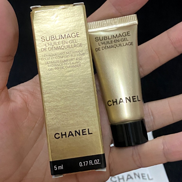 NWB! CHANEL SUBLIMAGE Ultimate Comfort & Radiance-Revealing Gel-to-Oil  Cleanser, Beauty & Personal Care, Face, Face Care on Carousell