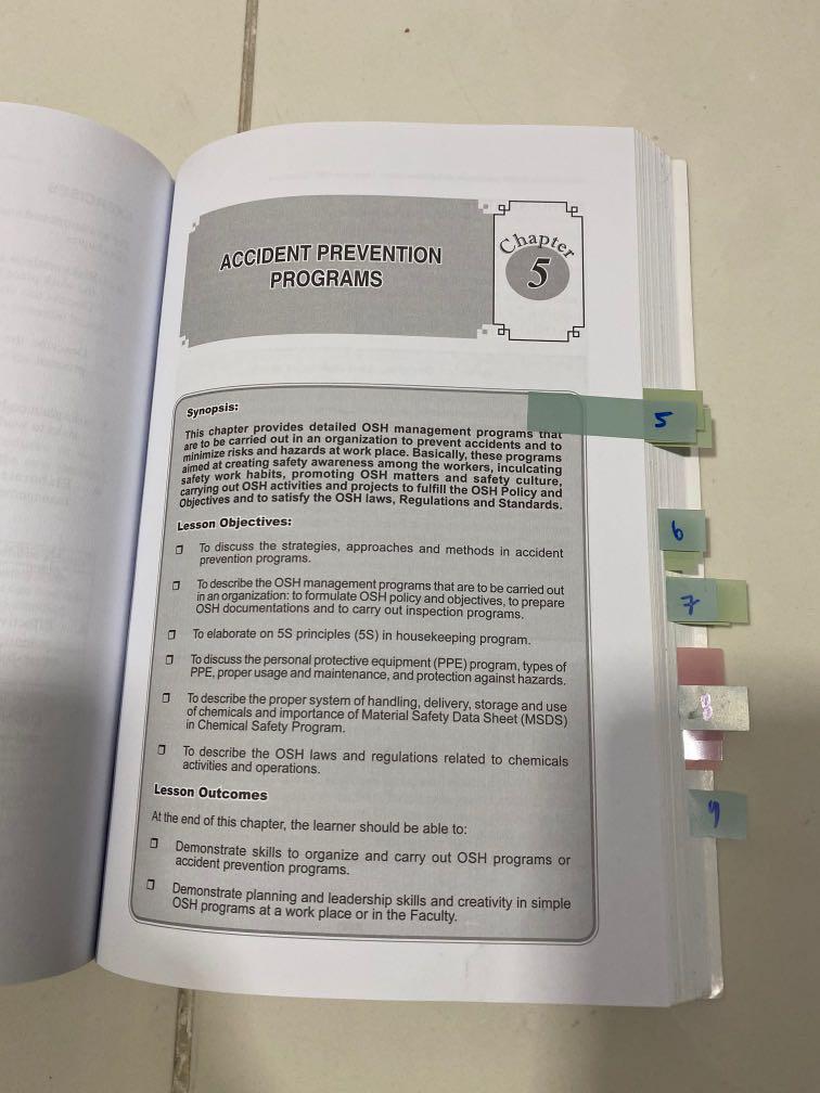 OCCUPATIONAL SAFETY AND HEALTH (OSH) MANAGEMENT UITM, Hobbies & Toys