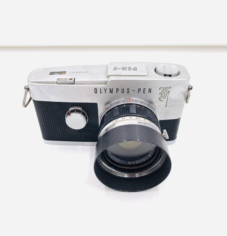 OLYMPUS PEN F F.zuiko Auto-s 1:1.8 f38mm種類一眼レフカメラ