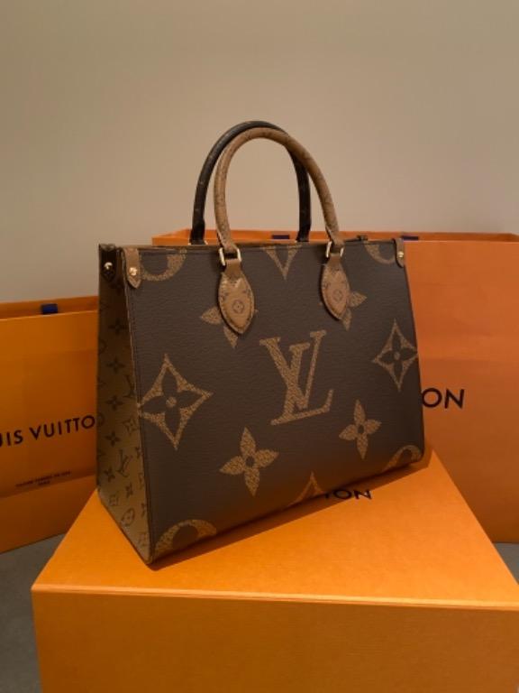 Authentic Louis Vuitton OTG GM in Reverse Monogram, Luxury, Bags & Wallets  on Carousell