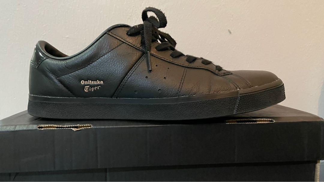Onitsuka tiger hot sale lawnship black