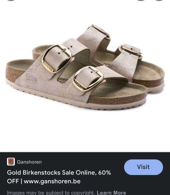 Original Birkenstock Arizona Big Buckle Washed Metallic Blush