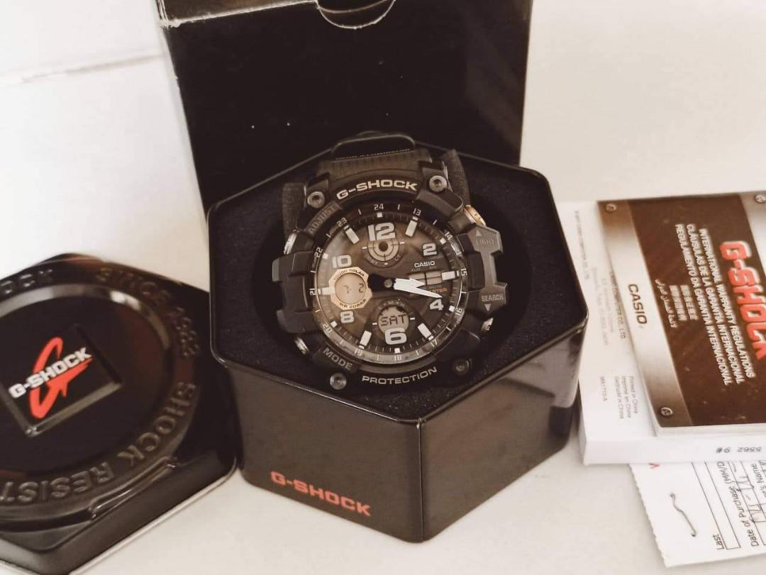 ORIGINAL CASIO G SHOCK MUDMASTER GSG 100 1A3DR