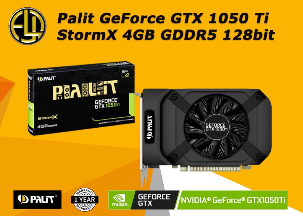 Gtx 1050 ti stormx 4gb hotsell