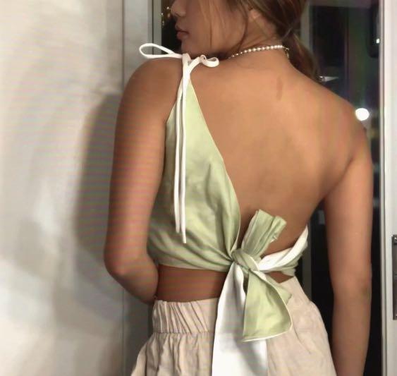 Pare Mare Asymmetrical Linen Top - one shoulder (Category: Others Tops) located in Makati City. Submitted by michelesells (Listing ID 1170932976, Image 1). Description: BRAND NEW NEVER BEEN USED, last price Excellent quality Linen top Reversible & adjustable (self-tie) Originally night for ₱995 + shipping from Davao to Luzon Send your best offer! First & second photo are not mine. Pulled from shop’s IG. CTTO..