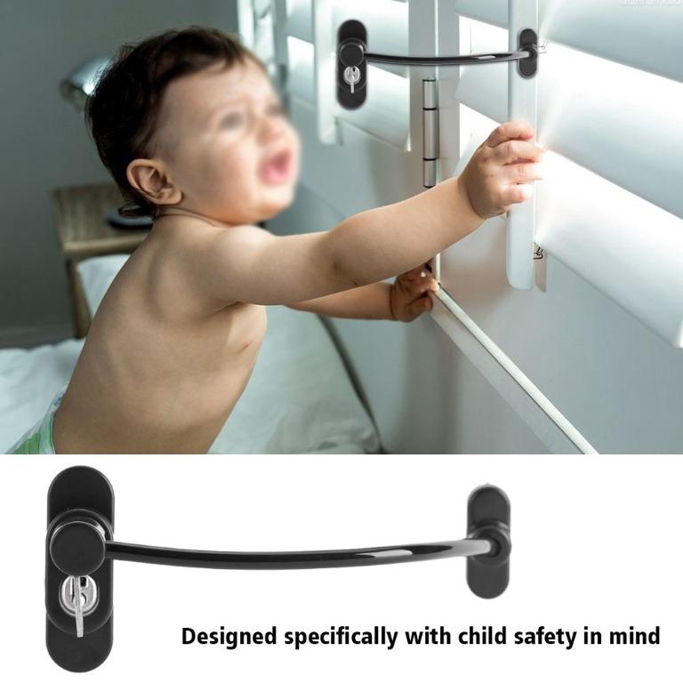 Window Door Guard Restrictor Baby Kid Safety Security Cable Lock Catch Wire Rope 