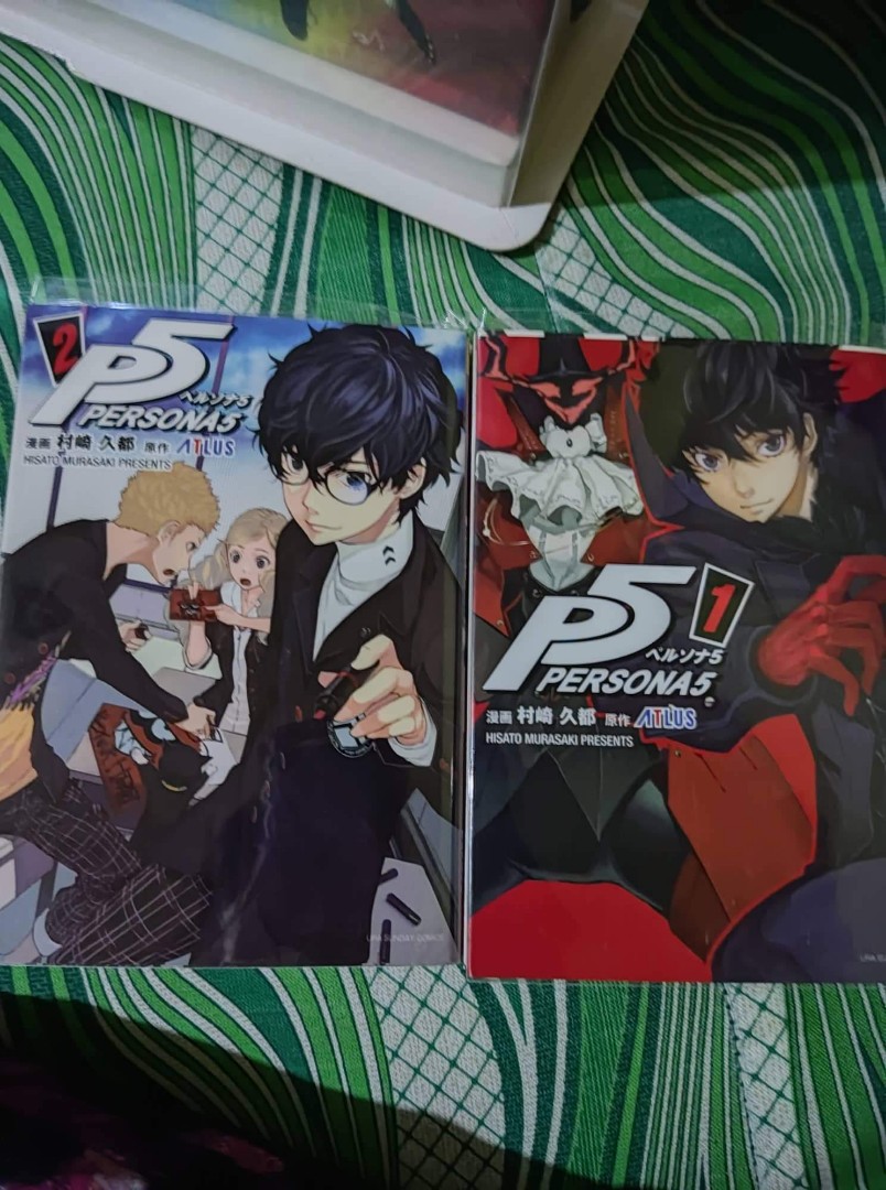Persona 5 manga 1 and 2 japan version, Hobbies & Toys, Books