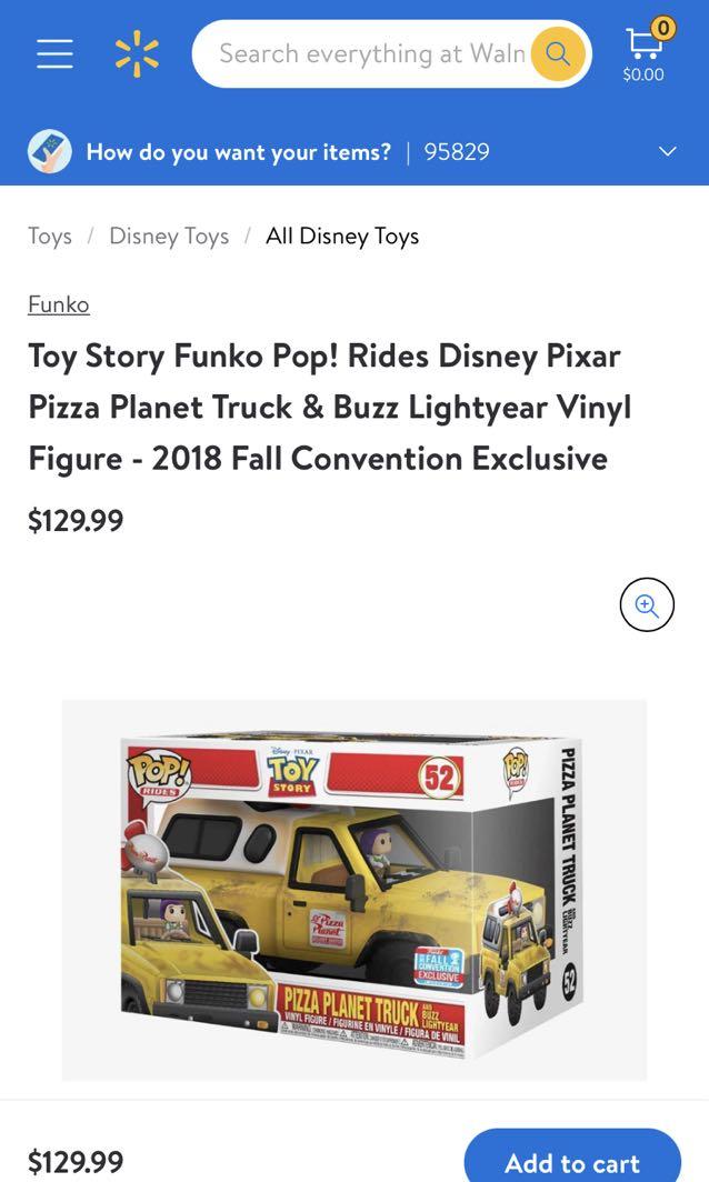 Pizza planet cheap funko