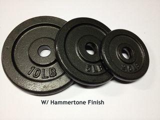Plates standard size  for gym