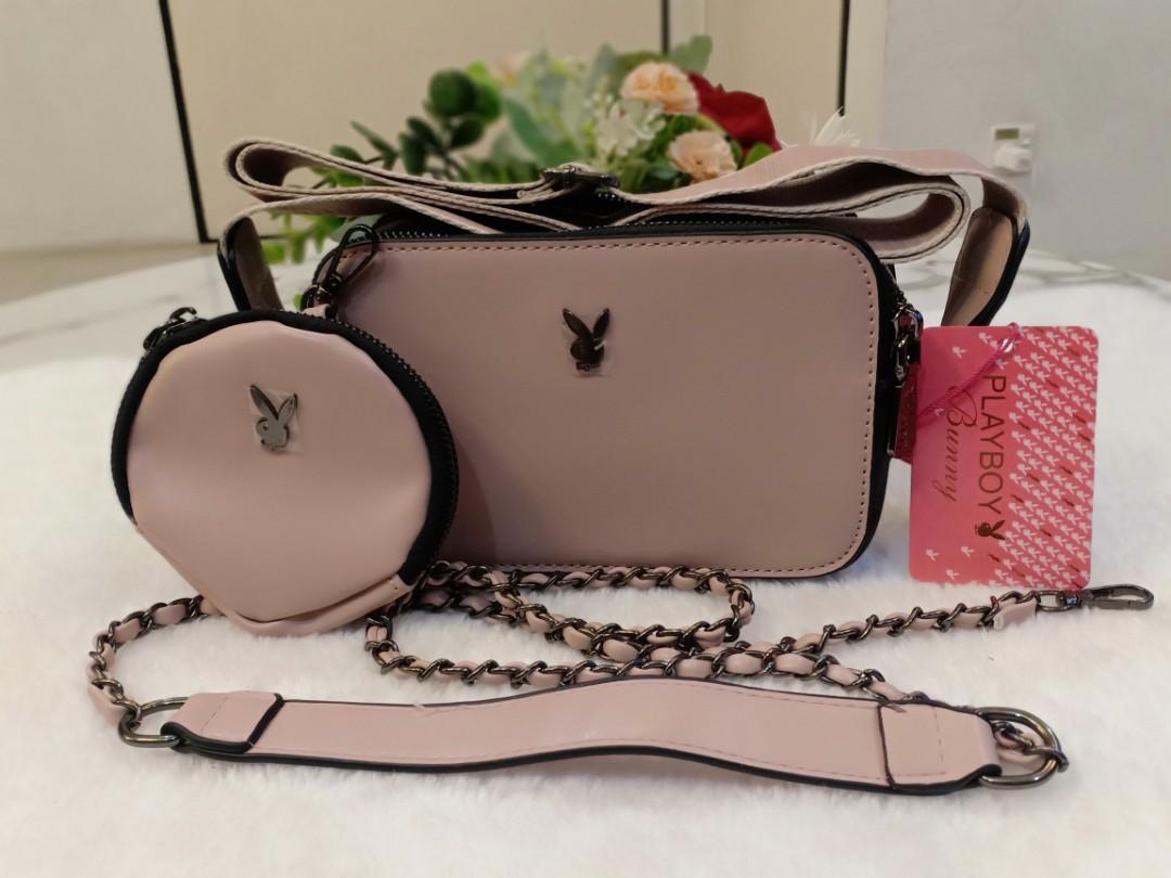 Playboy bunny chain shop sling bag