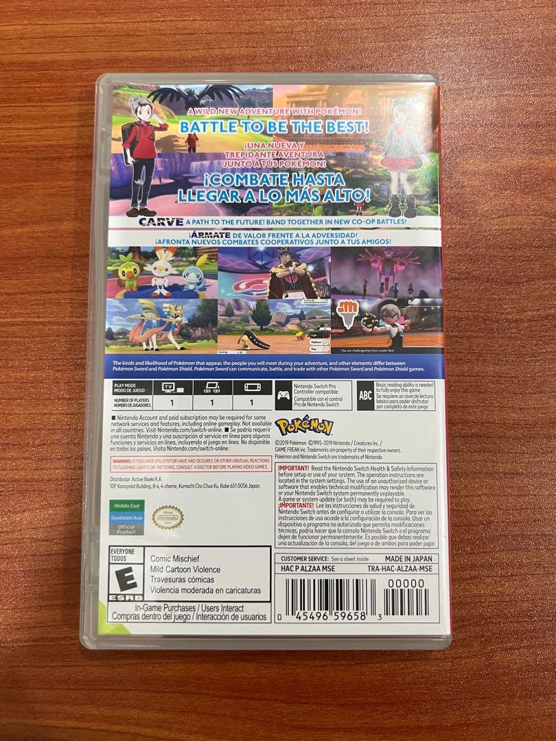 Pokemon Sword Nintendo Switch (Category: Nintendo) located in Manila. Submitted by banana.pengu (Listing ID 1170893824, Image 2). Description: .