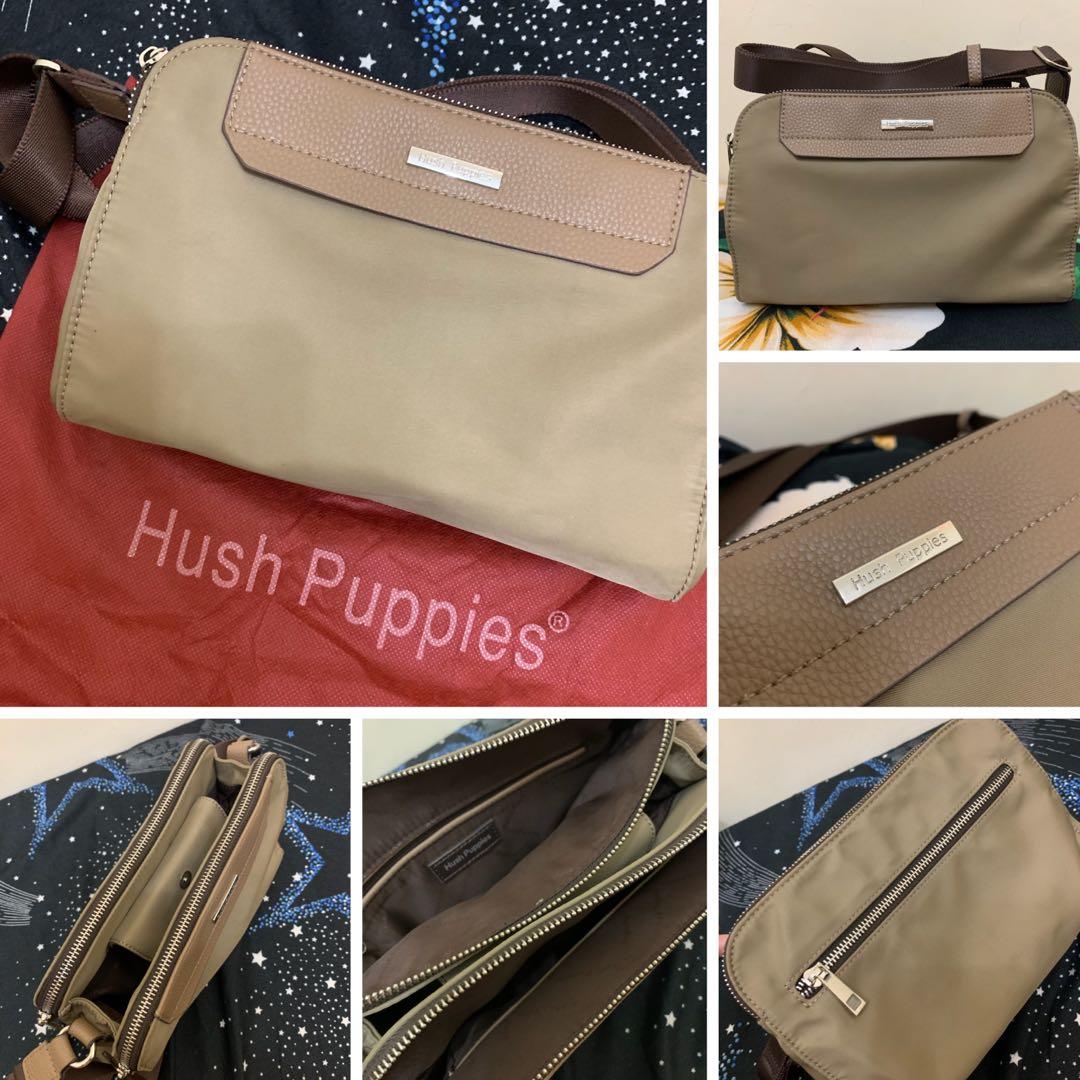 Preloved Hush Puppies Sling Bag, Women's Fashion, Bags & Wallets, Cross