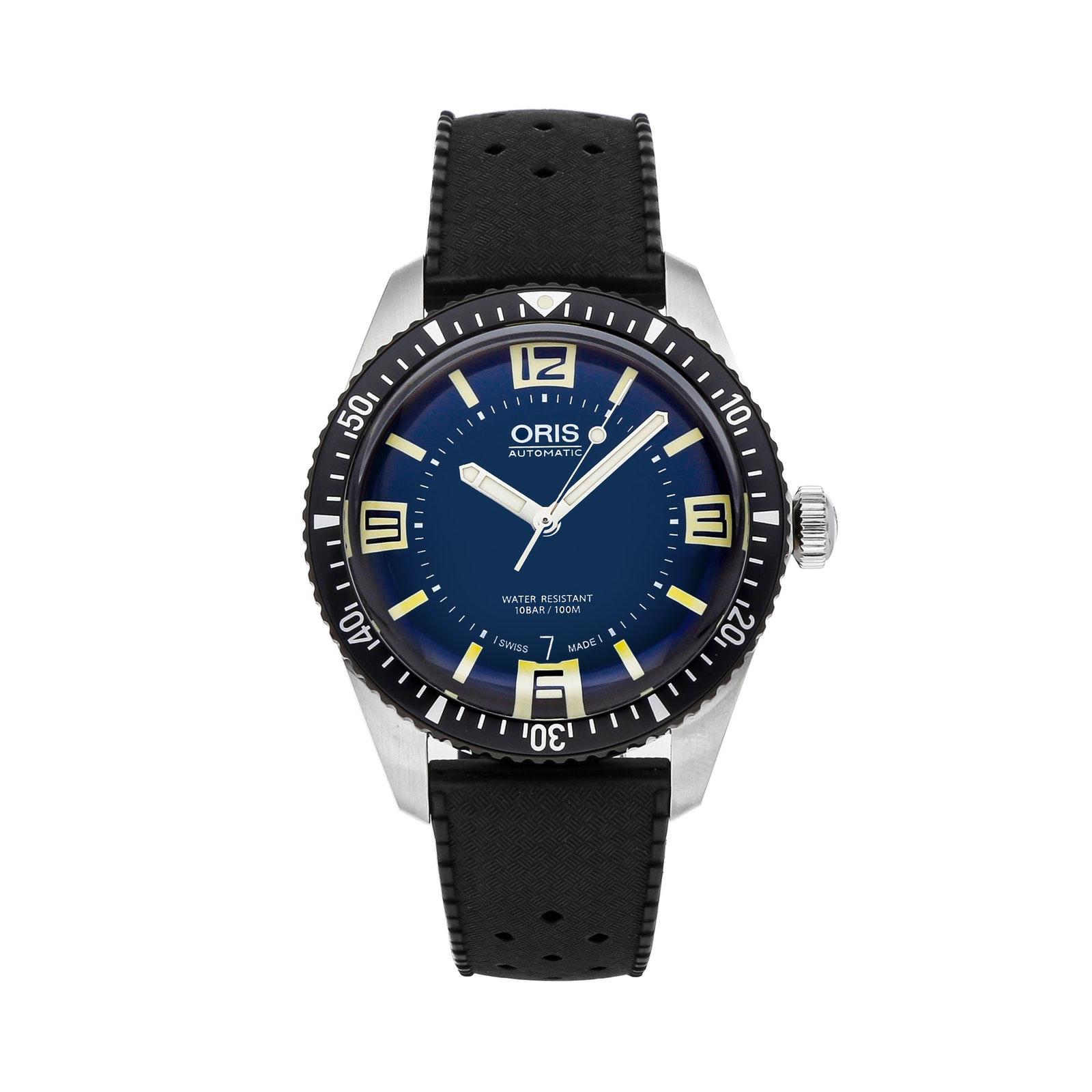 Pre Owned Oris Divers Sixty Five 01 733 7707 4064 07 4 20 18
