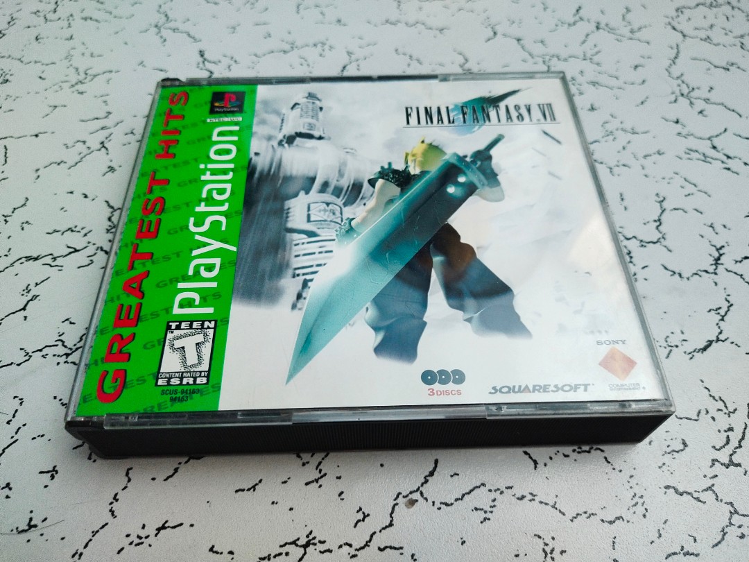 PS1 Final Fantasy 7, Video Gaming, Video Games, PlayStation on Carousell