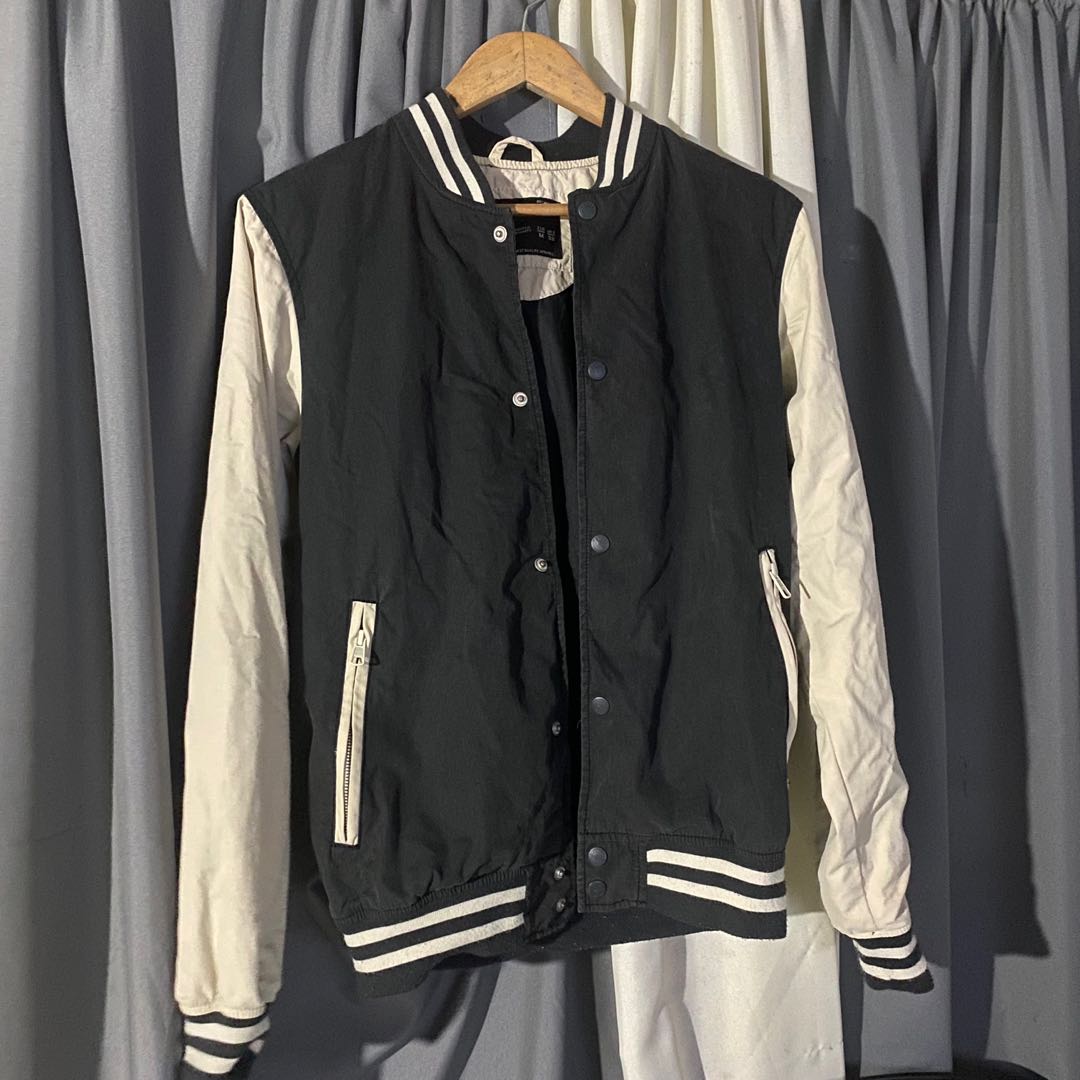 PULL AND BEAR VARSITY JACKET, Women's Fashion, Coats, Jackets and
