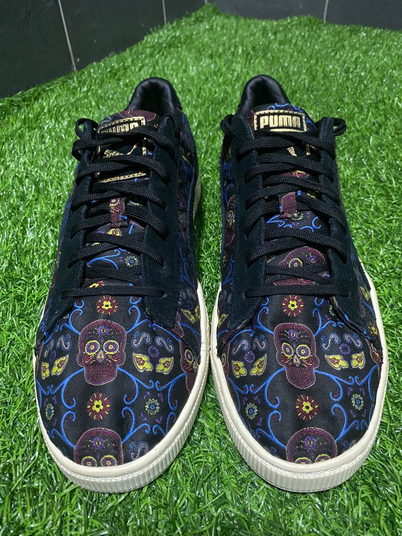PumA basKet skuLl Men s Fashion Footwear Sneakers on Carousell