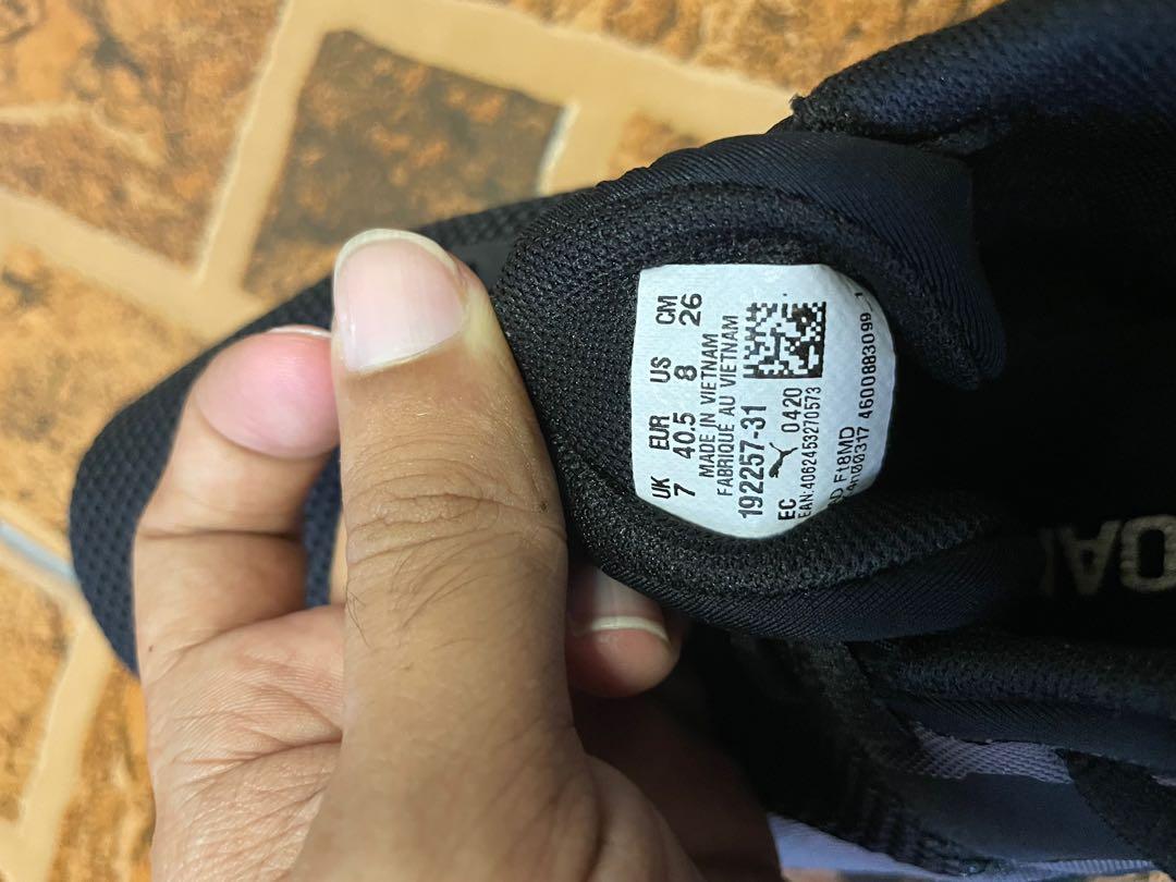 puma flyer runner black rose gold