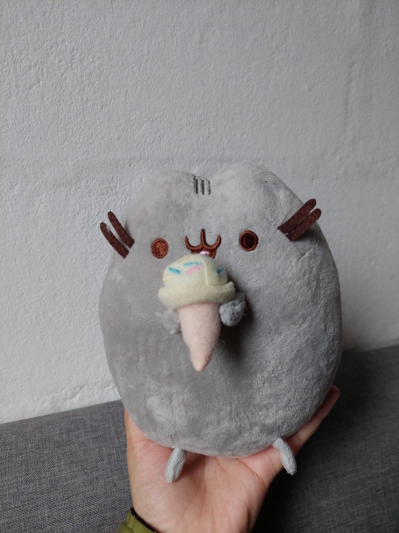 Pusheen The Cat With Ice Cream Plush, Hobbies & Toys, Toys & Games on