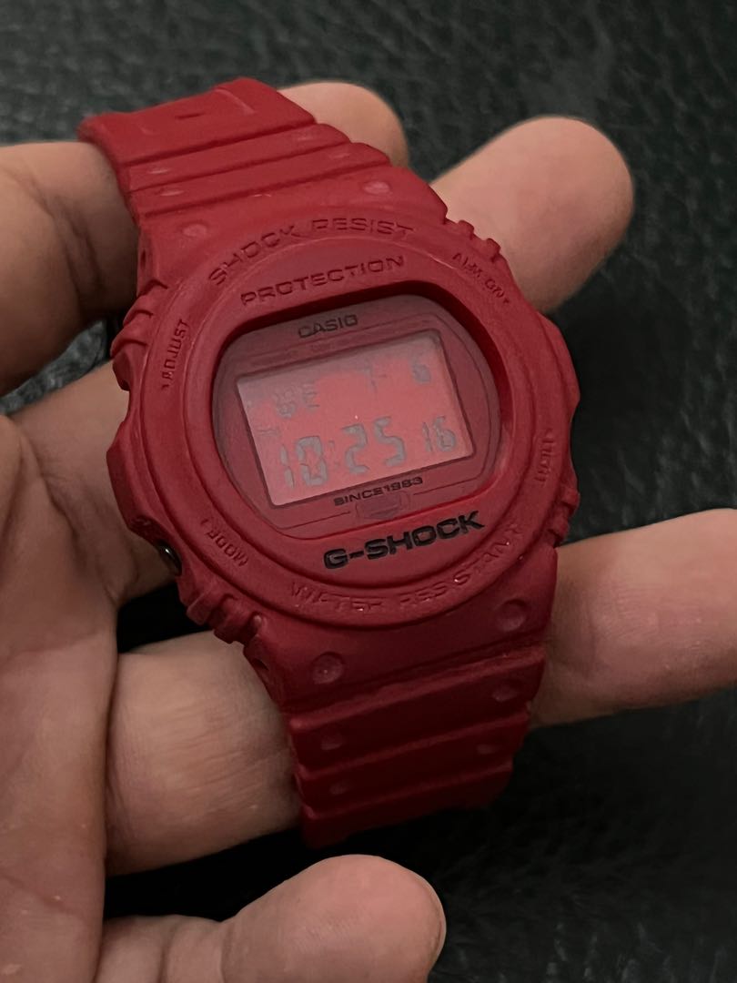 人気商品を激安通販 G-SHOCK 35周年 RED OUT