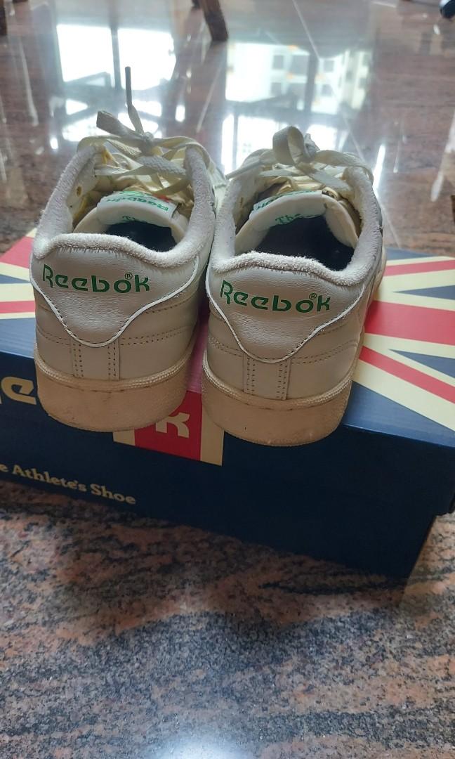 Reebok Club C trainers in off white