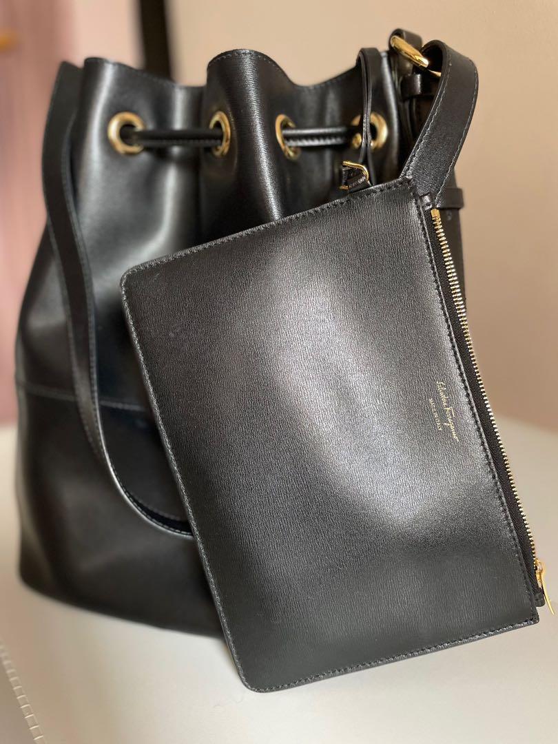 Salvatore Ferragamo Gancini City Bucket bag Luxury Bags