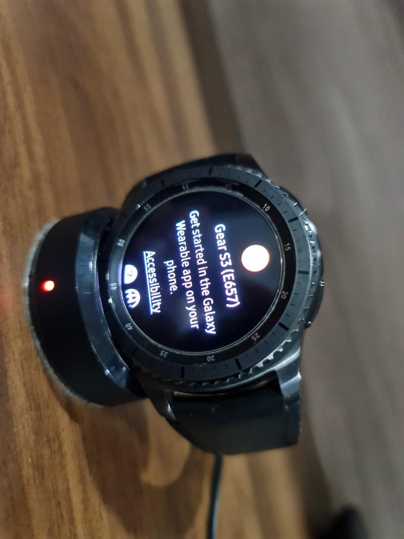 Samsung Gear S3 frontier 46mm smart watch