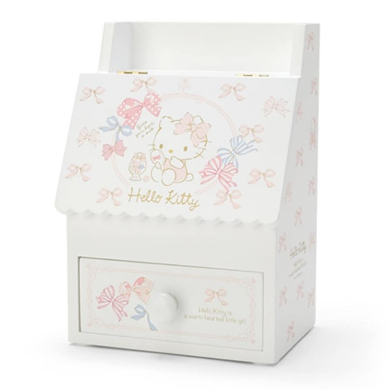 Original Sanrio Hello Kitty Wooden Dresser with Mirror, Furniture