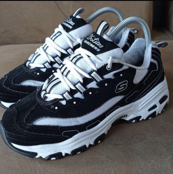 Sepatu skechers D lites Fesyen Pria Sepatu Sneakers di Carousell
