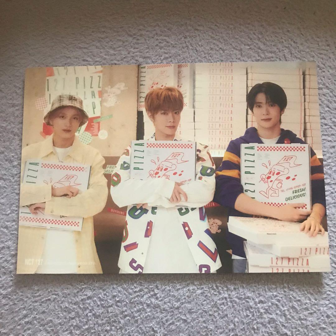 [SET] NCT 127 SEASONS GREETINGS Group A4 Posters and Postcards, Hobbies