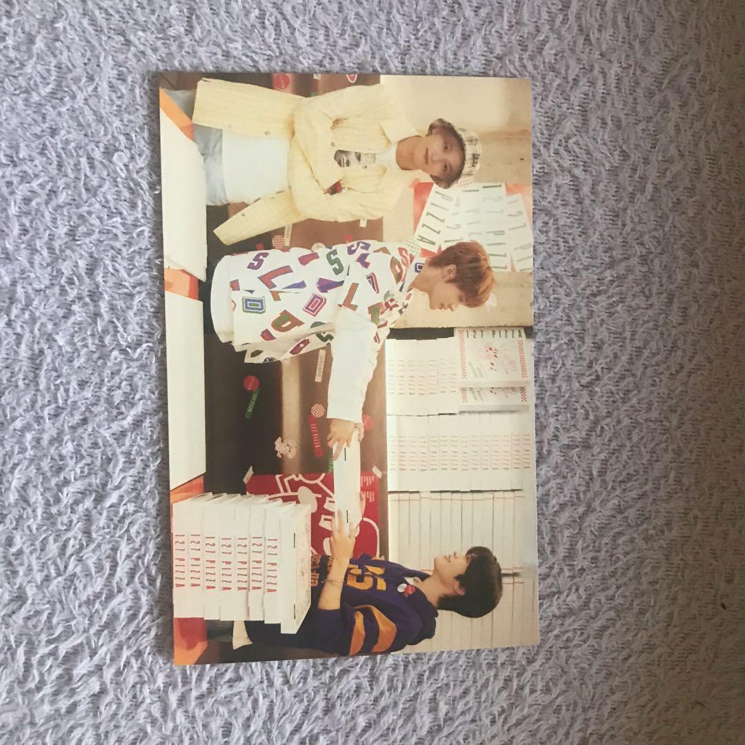 [SET] NCT 127 SEASONS GREETINGS Group A4 Posters and Postcards, Hobbies