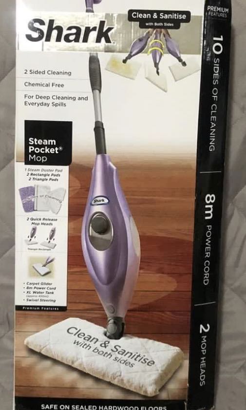 Shark S3501 Steam Pocket Mop Hard Floor Cleaner, TV & Home Appliances