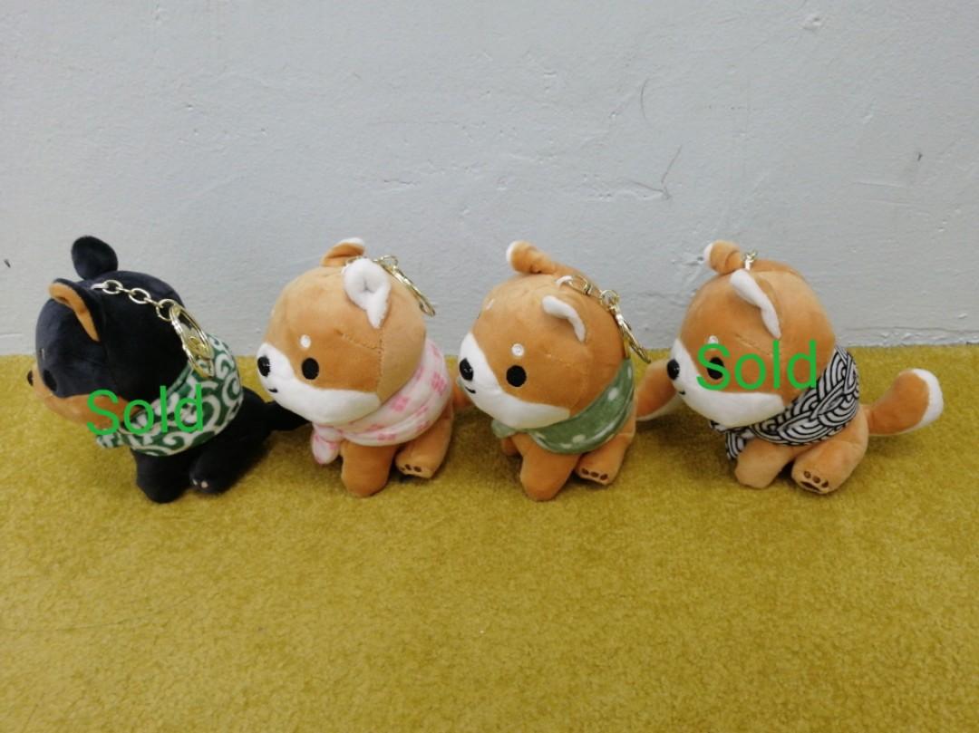 Shiba inu plush keychain store