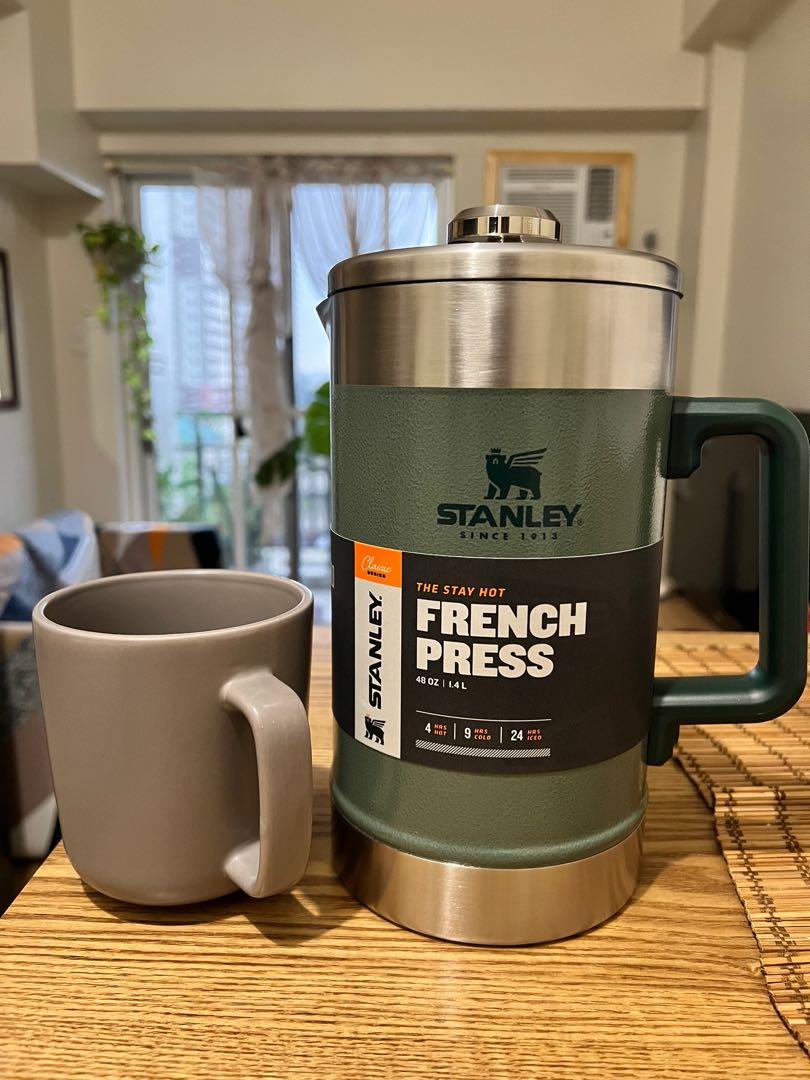 Stanley Classic Stay Hot French Press 48oz/ 1.4l Hammerton Green