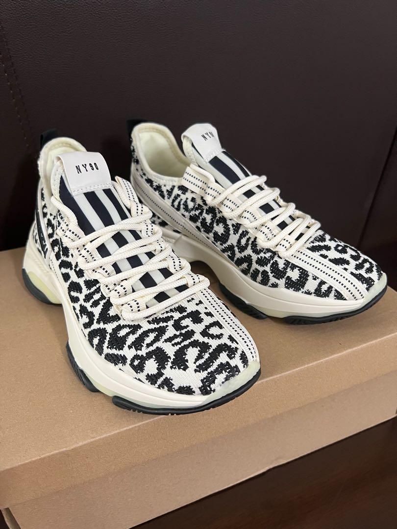 Steve Madden Maxima Leopard Women s Fashion Footwear Sneakers