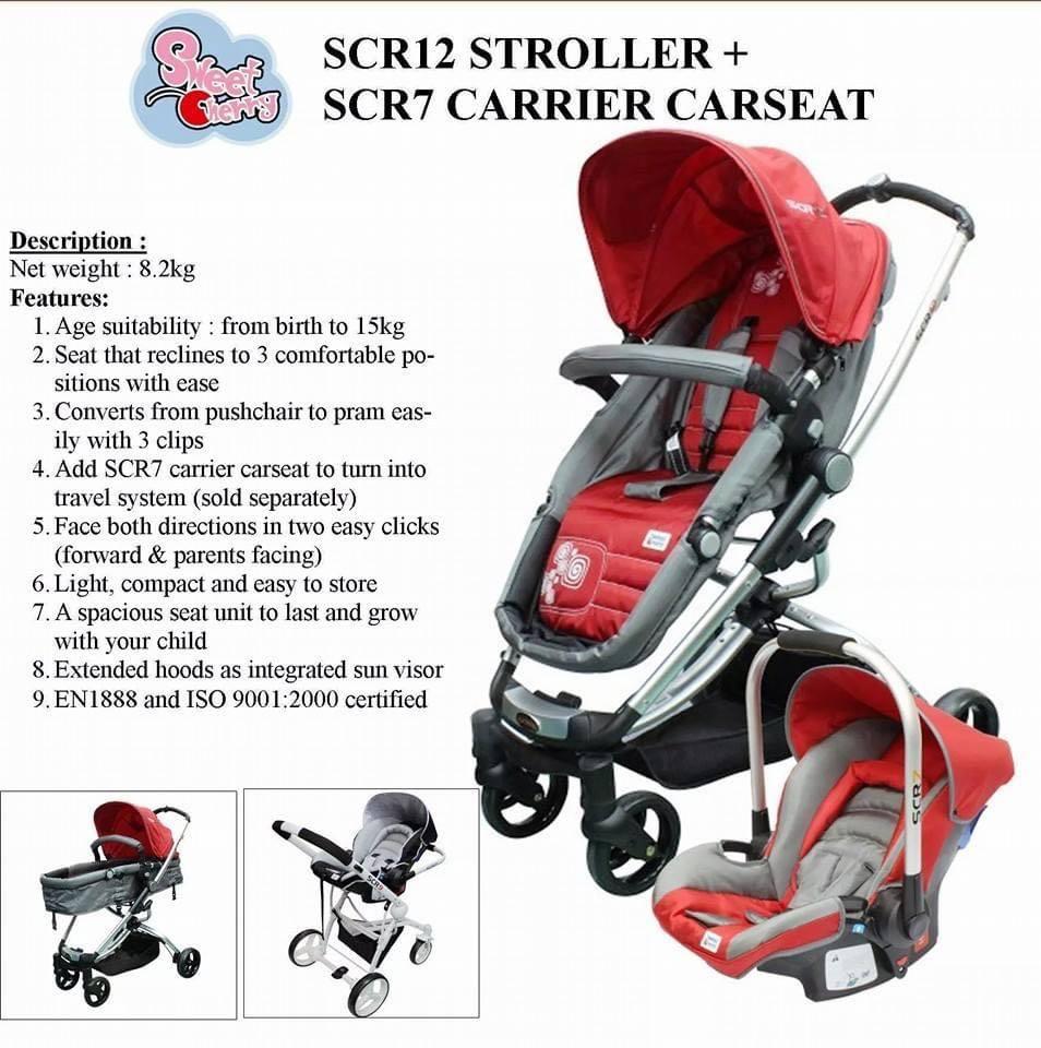 Sweet cherry shop stroller scr 12