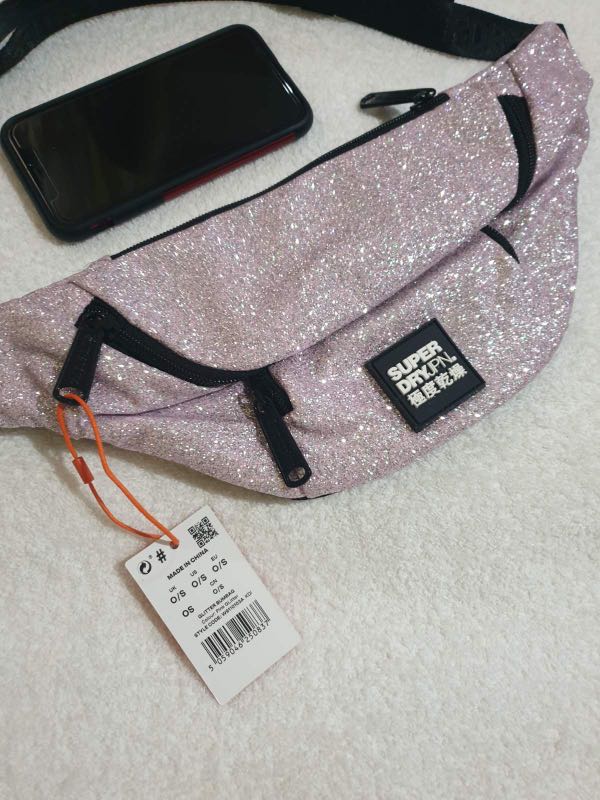 Superdry bum bag glitter store