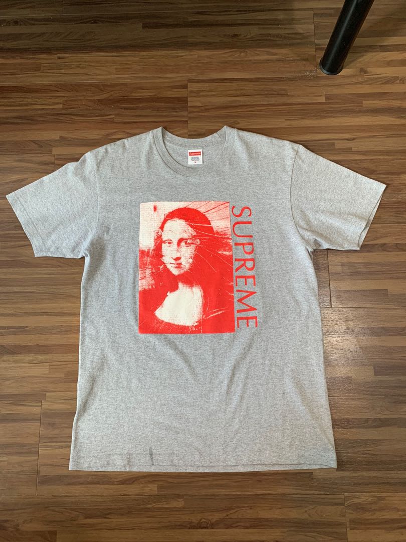 Supreme mona lisa tee grey 2025
