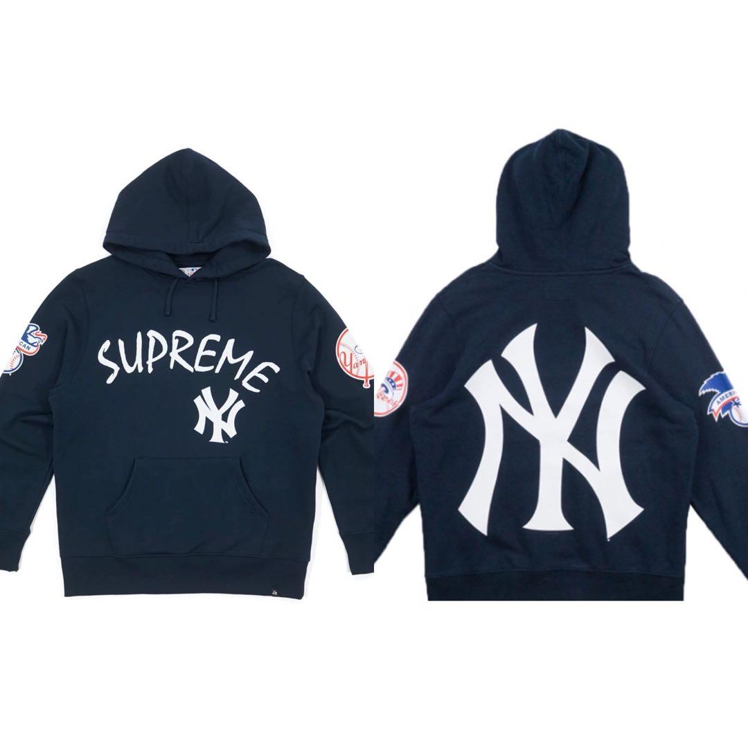Supreme x shop yankees hoodie