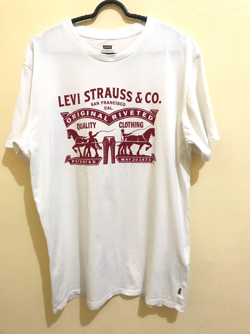 T SHIRT LEVI'S WHITE ORIGINAL SIZE M 