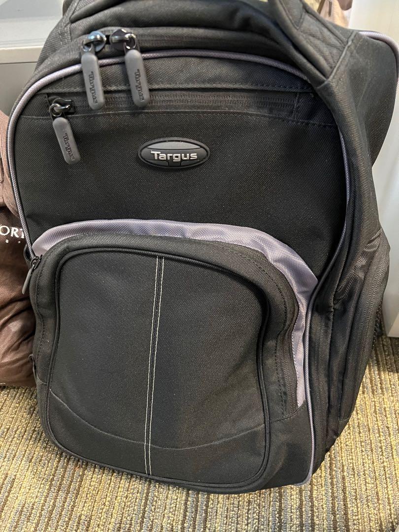 Targus laptop bag on wheels, Men's Fashion, Bags, Backpacks on Carousell