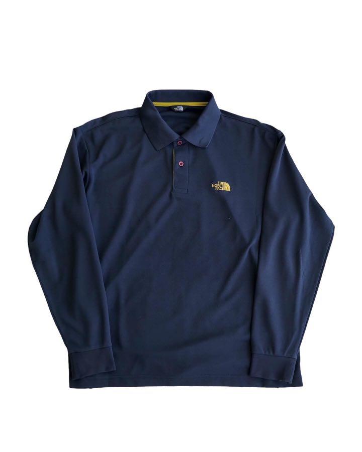 North face sales long sleeve polo