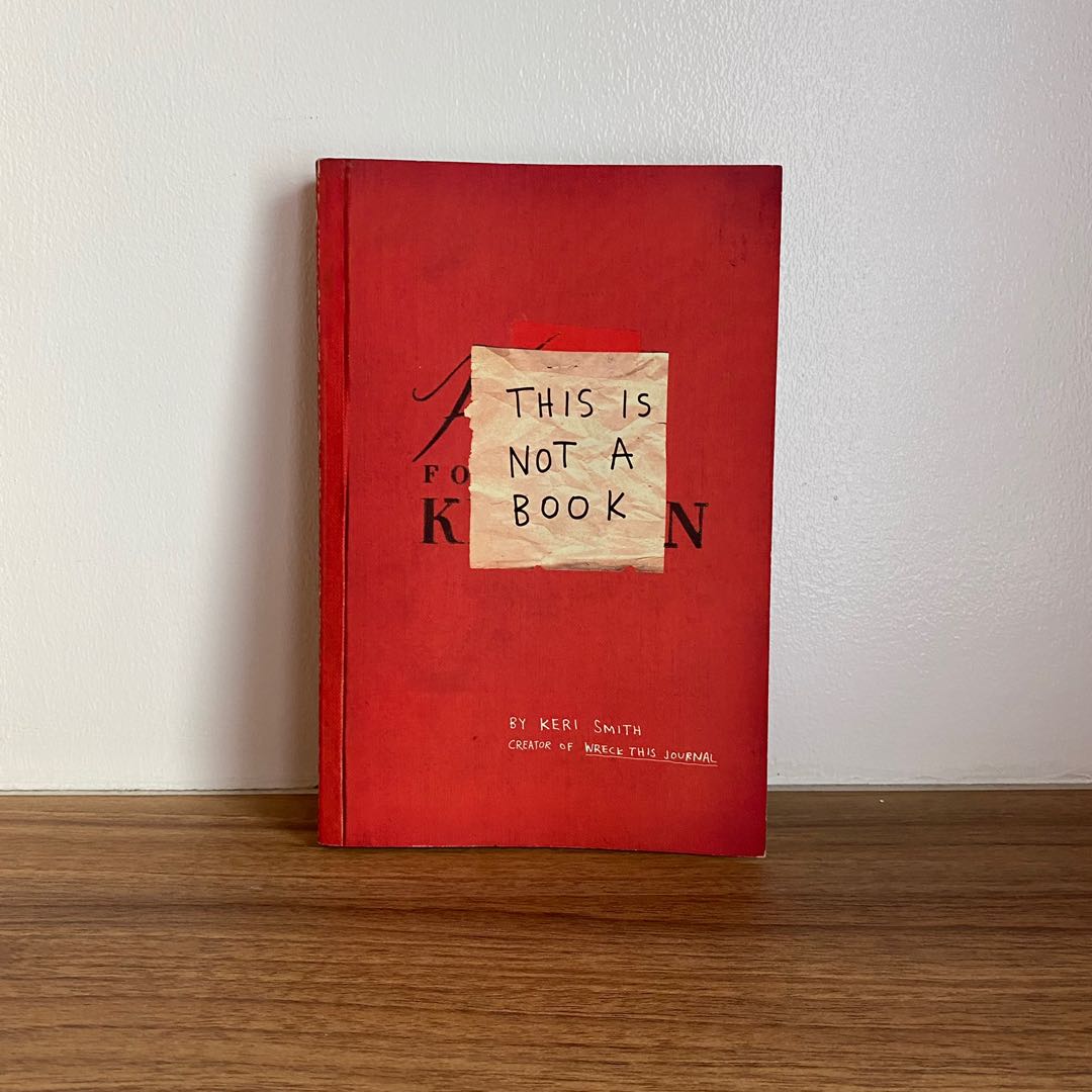This Is Not A Book by Keri Smith, Hobbies & Toys, Books & Magazines