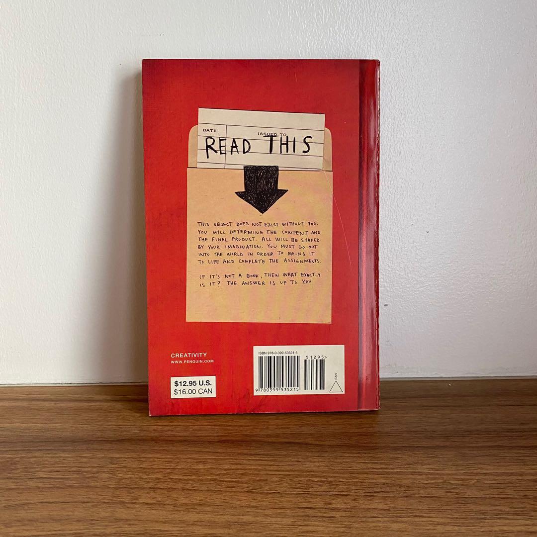 This Is Not A Book by Keri Smith, Hobbies & Toys, Books & Magazines, Fiction & NonFiction on