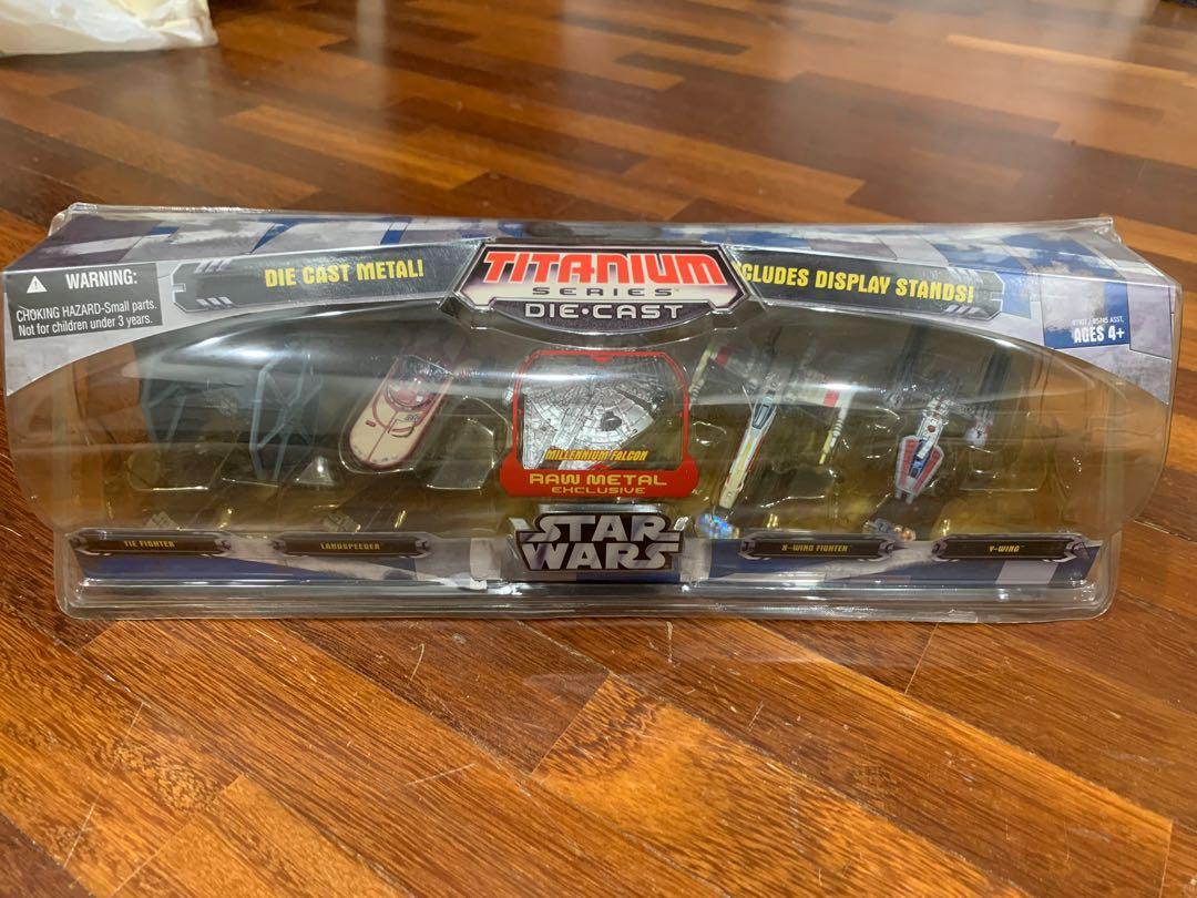 Star Wars Episode VII Black Series Titanium Millennium Falcon 並行輸入品 