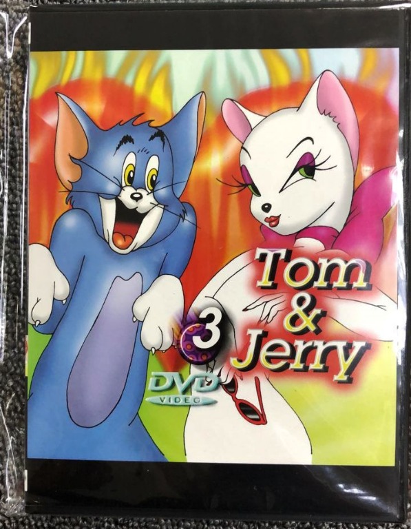 Tom and Jerry Vol.3 DVD 8 Episodes Children Cartoon Animation New ...