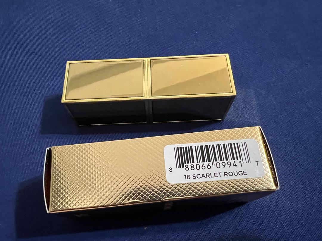 [Tom Ford]限量金管-16 Scarlett Rouge, 香水、美妝、保養, 臉部彩妝、保養與清潔, 化妝品在旋轉拍賣