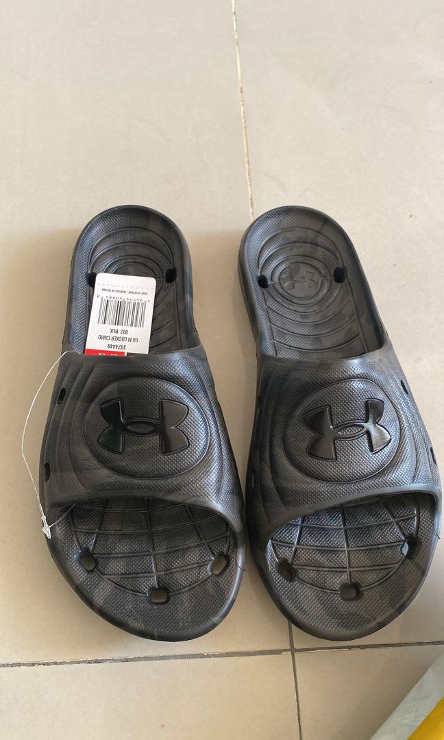 Under armour top camo slides